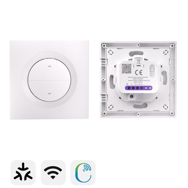 SONOFF Fusion Series Orb-RBS Matter Over WiFi Smart Roller Shutter Wall Switch | MINI-RBS-E
